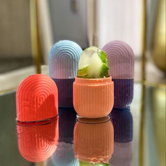 Silicon face ice roller