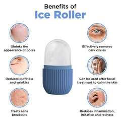 Silicon face ice roller