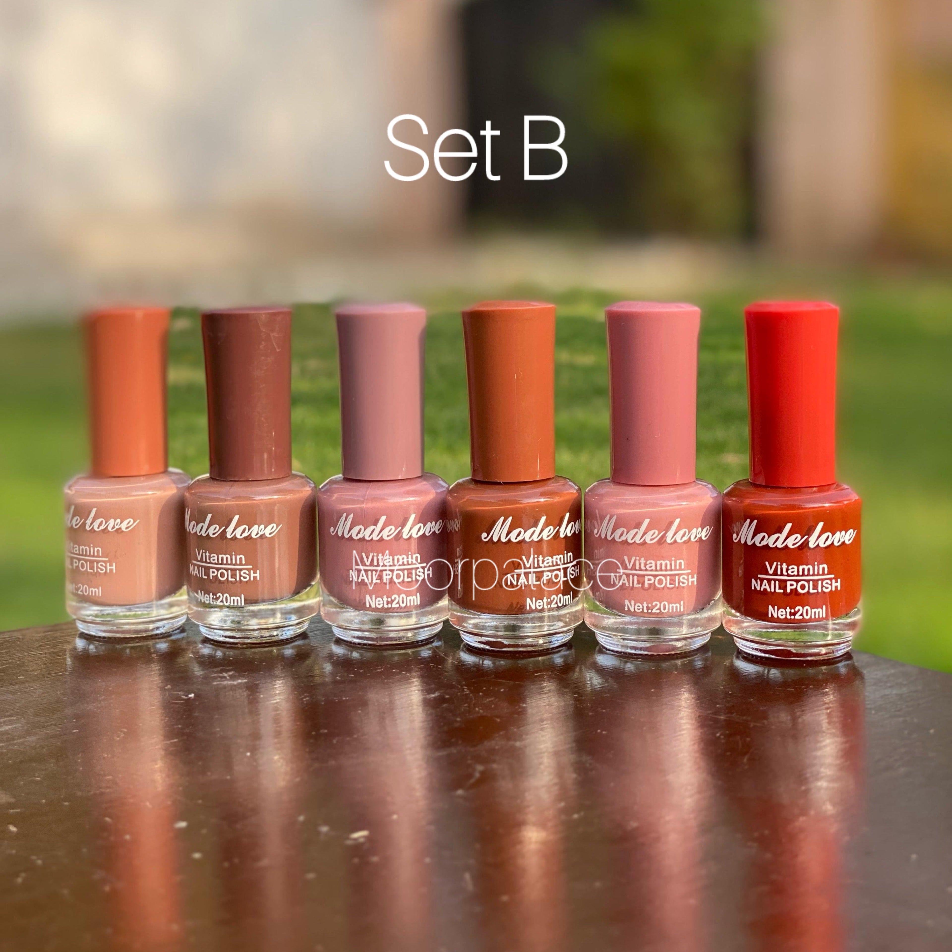 Modelove nailpaints