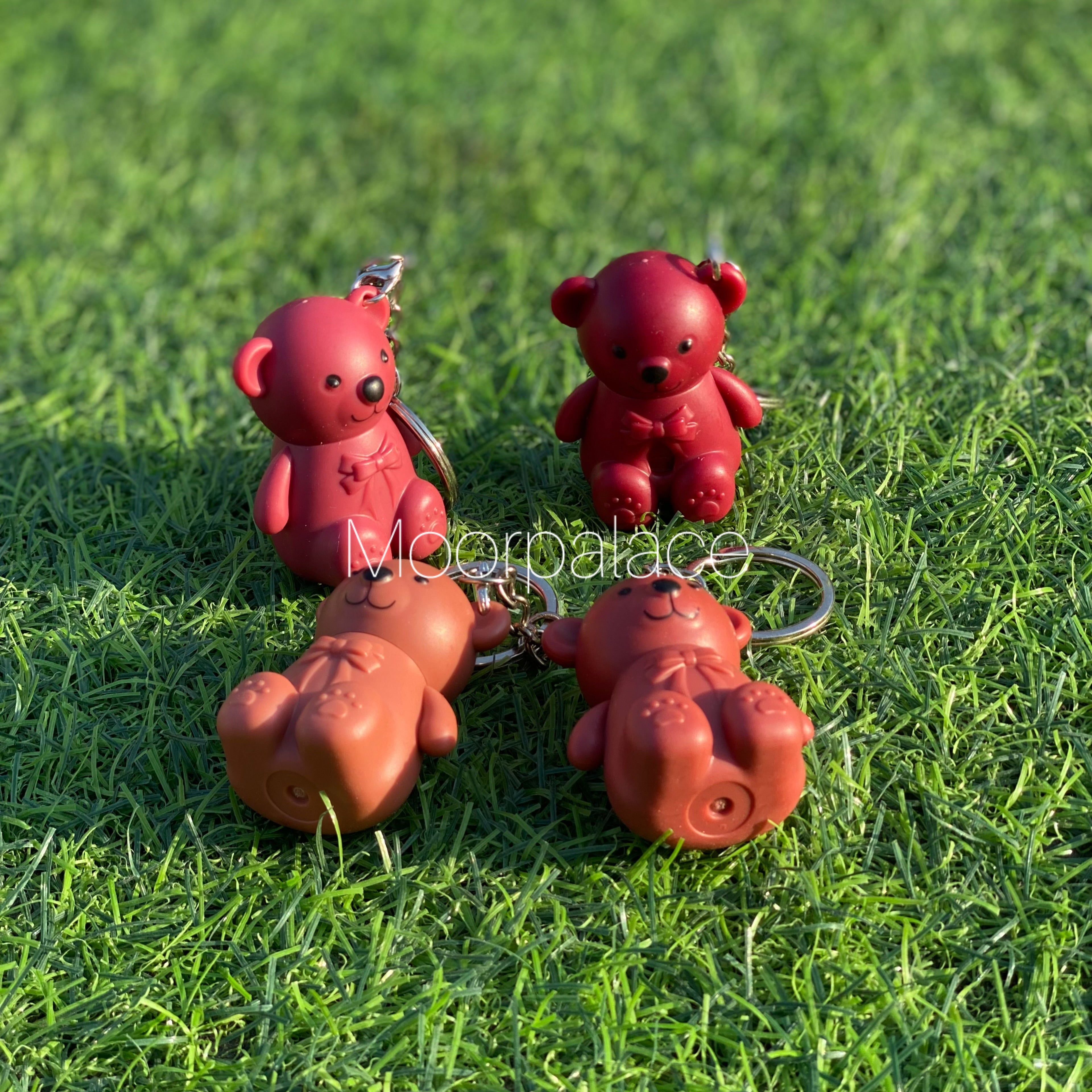 Bear matte gloss keychain