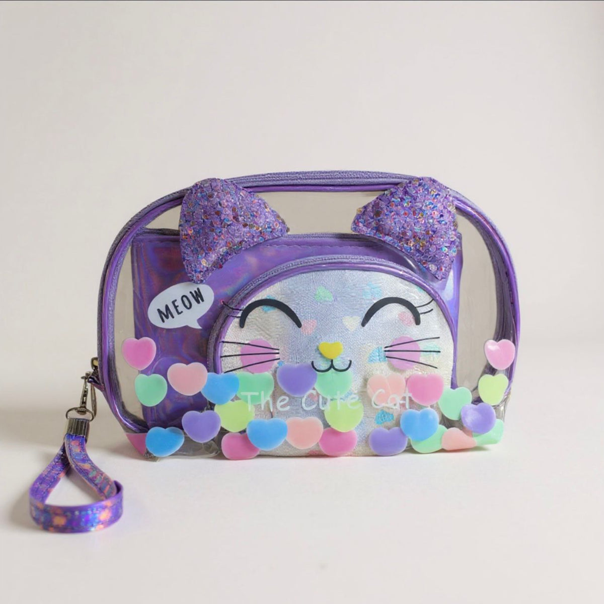 Cute Cat Pouches 3in1