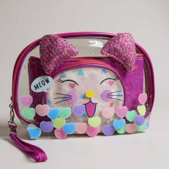 Cute Cat Pouches 3in1