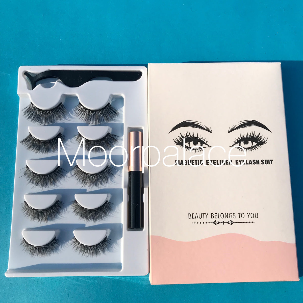 Magnetic lashes ( pack of 5 pairs )