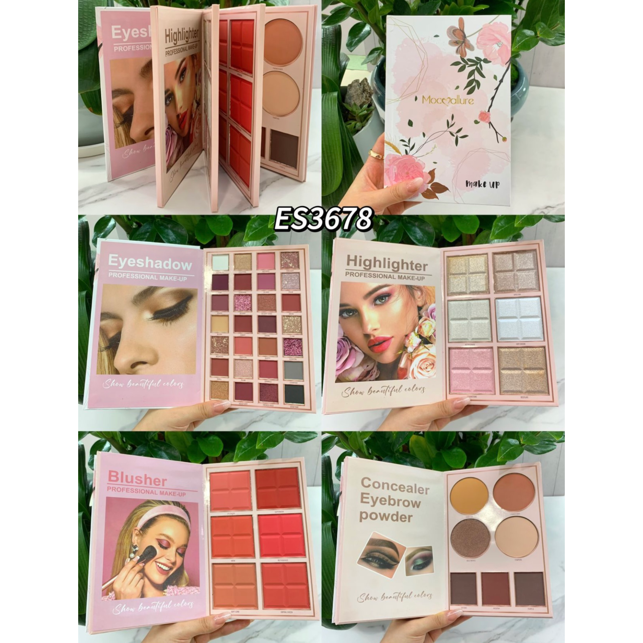 Mocallure book pallete