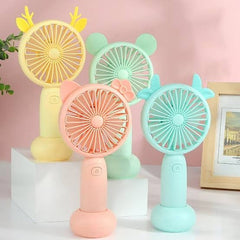 Portable hand fan