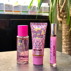 Mist, Pocket perfume and Hand cream set ( Pink )