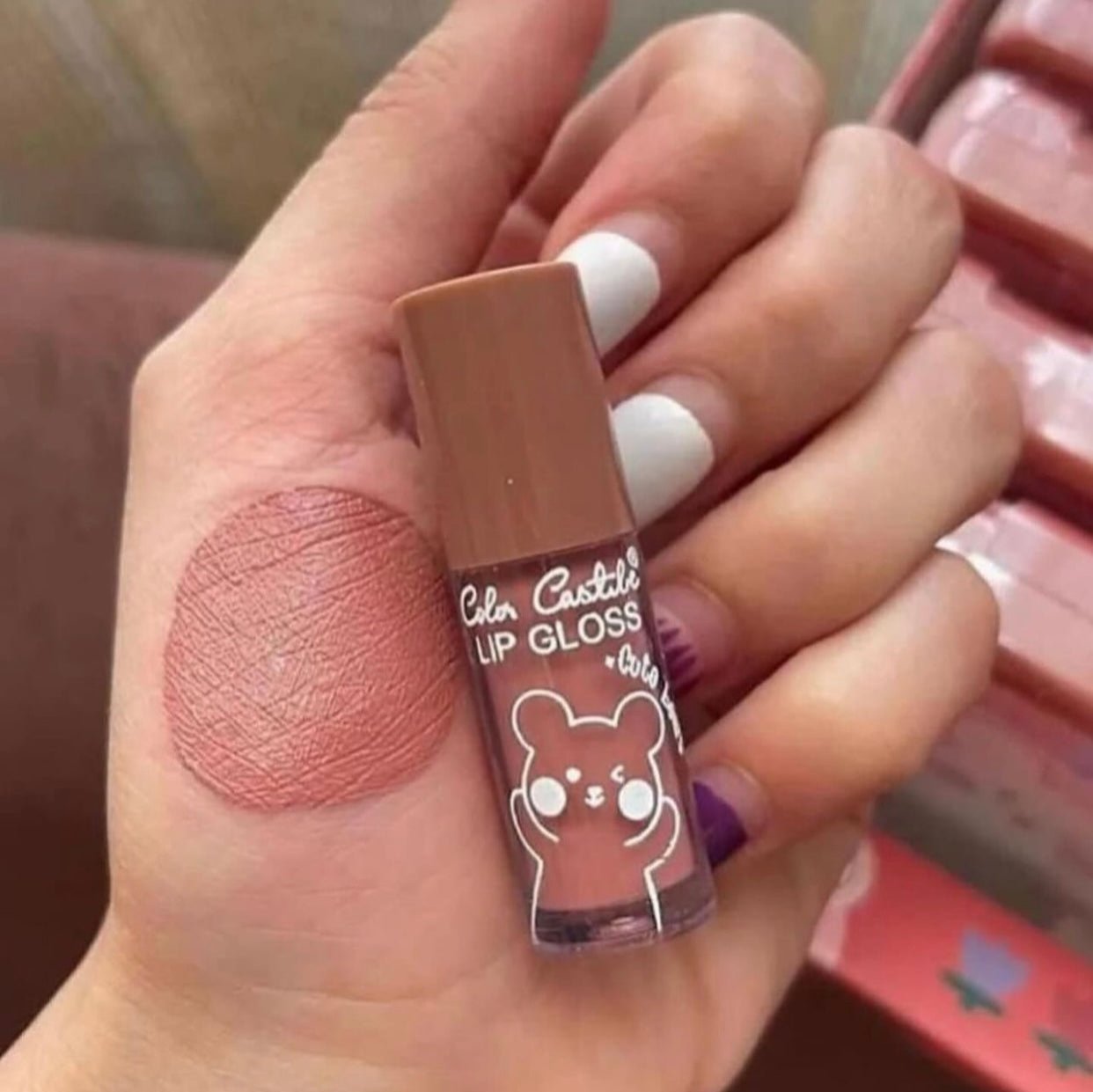 Color castle nude glosses box