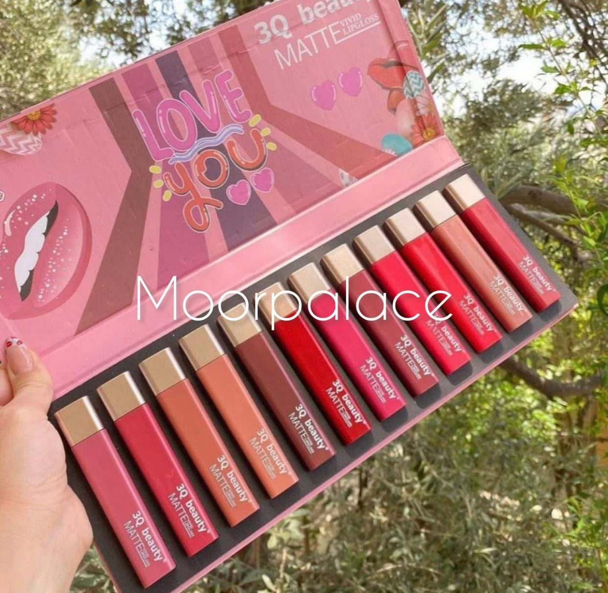 3Q beauty matte glosses