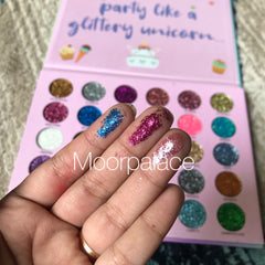 Unicorn glitter palette