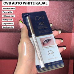 Cvb auto white kajal/pencil