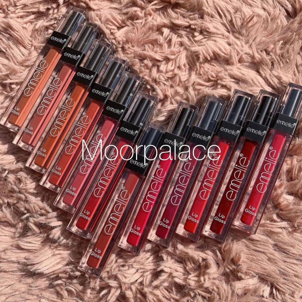 Emelie vault matte lip glosses (red)