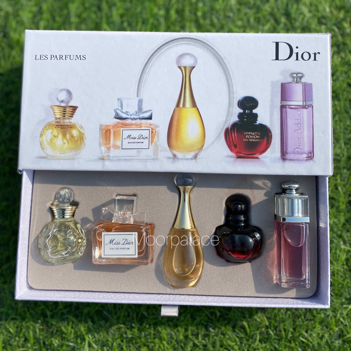 Box of 5 miniature perfumes