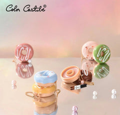 Colour castle donut lip balm