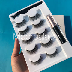 Magnetic lashes ( pack of 5 pairs )