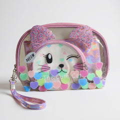 Cute Cat Pouches 3in1