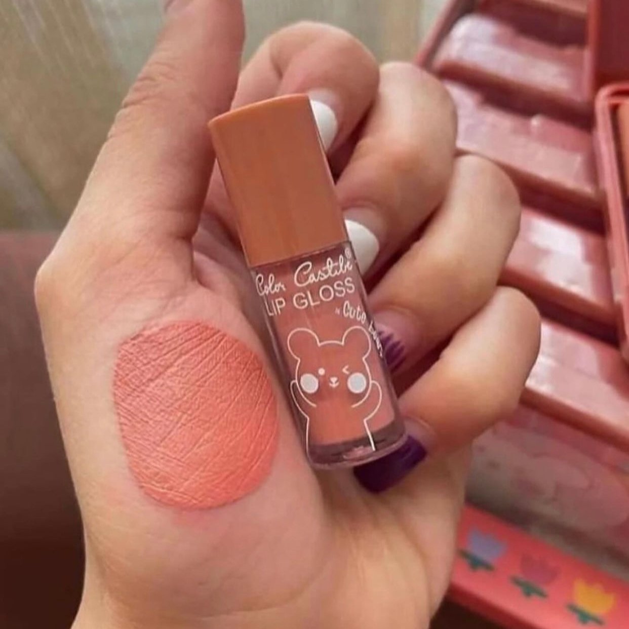 Color castle nude glosses box