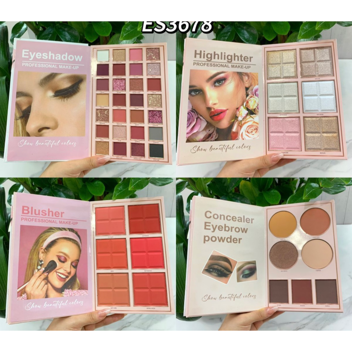 Mocallure book pallete